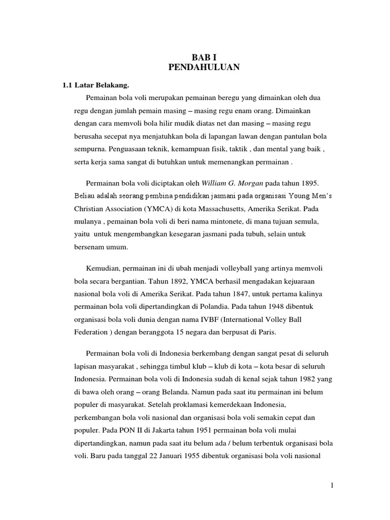 Makalah Bola Volly 3