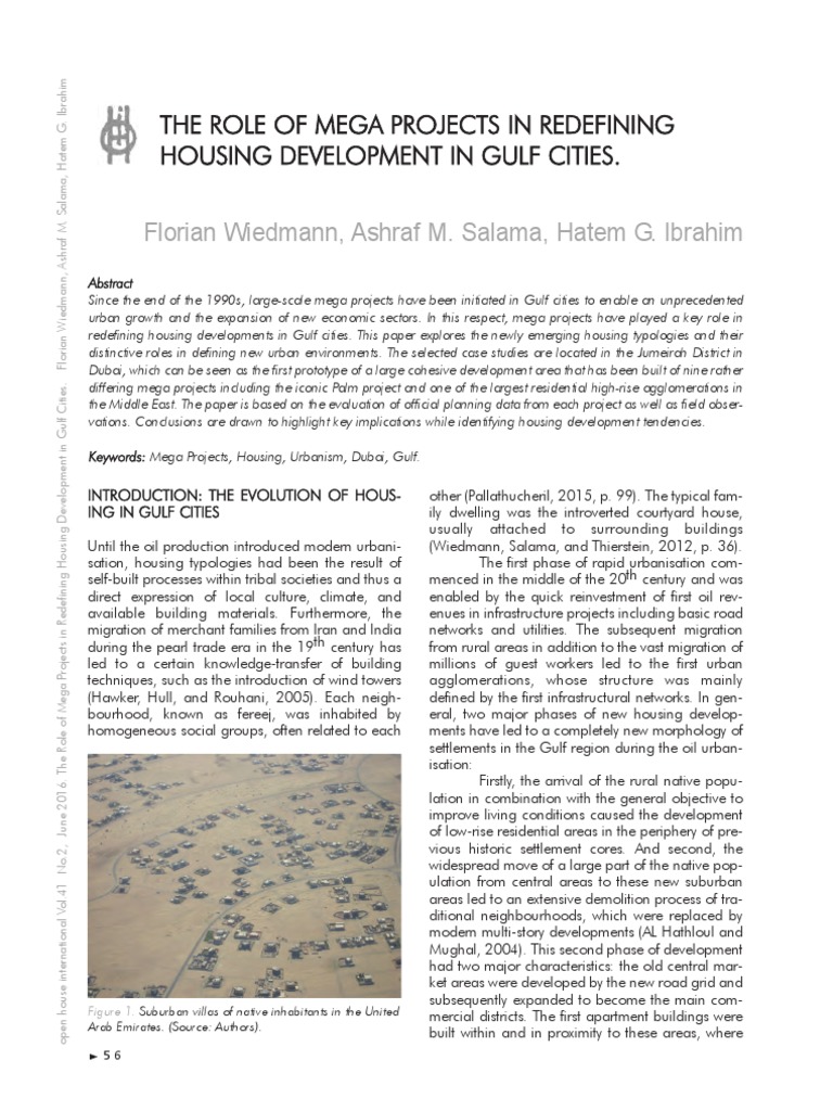 Mega Projects Transforming Gulf Housing | PDF | Dubai