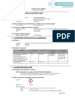 Anti Stain Nsl30 Super - Msds - Sds