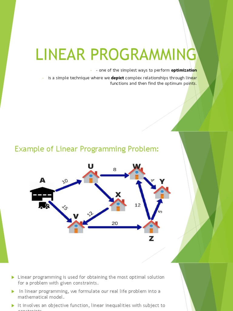 Optimal Solutions Using Linear Programming | PDF | Linear Programming ...