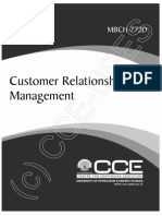 MBCH772D Customer Relationship Management PDF