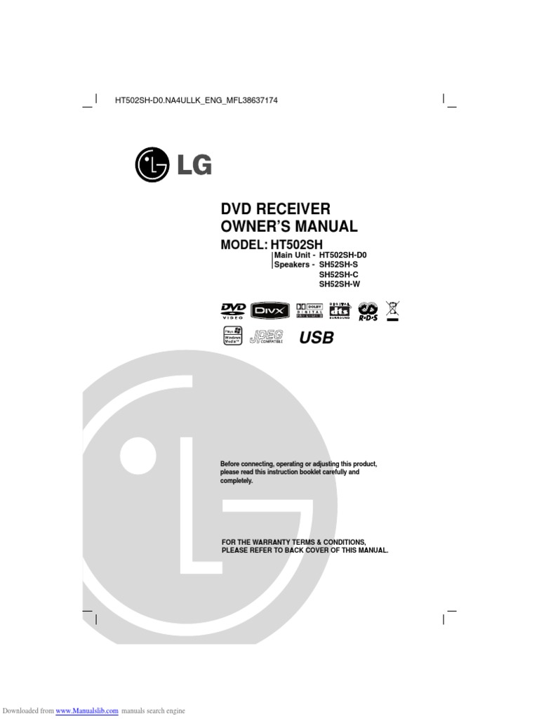 HT 502 SH | PDF | Ac Power Plugs And Sockets | Compact Disc