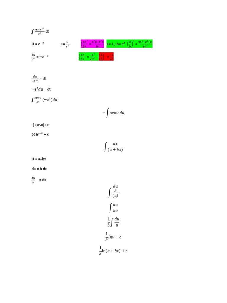 Integral Calculus Techniques Explained | PDF
