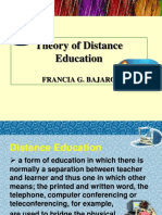 Theory of Distance Education