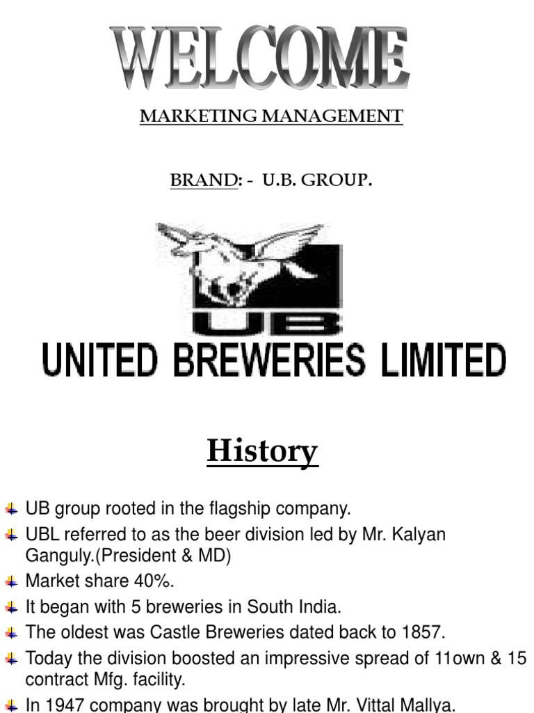 of UB GROUP | PDF