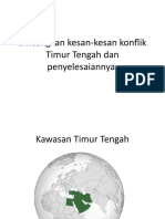 Bincangkan Kesan-Kesan Konflik Timur Tengah Dan Penyelesaiannya