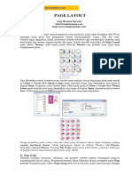 Word - Page Layout PDF