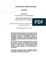 FILANTRO - DESIGN INSTRUCIONAL CONTEXTUALIZADO - Artigo PDF