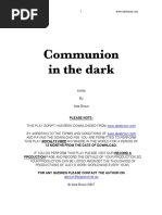 Communion in The Dark Edited Script PDF