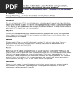 Neurotic Syndrome and Hypertension