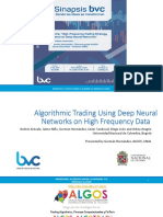 Algo Trade Deep Learn HFData BVC2018