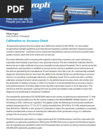 Calibration Vs Accuracy