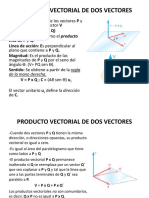 Producto vectorial y propiedades