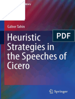 Gábor Tahin Auth. Heuristic Strategies in The Speeches of Cicero