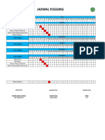 Jadwal Fooging PT. MMI