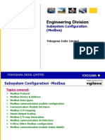 SA14 Subsystem Configuration Modbus