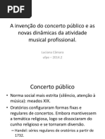 A Invenção Do Concerto Público