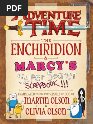 Adventure Time The Enchiridion Marcy S Super Secret Scrapbook Magician Fantasy