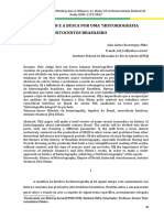 Gramsci Rüsen e A Busca Por Uma "Historiografia Integral" Do Oitocentos Brasileiro PDF