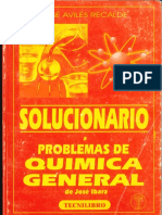 Solucionario A Problemas de Quimica General Jose Ibarz PDF