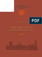 Englesko Srpski Poslovni Rije Nik Tom 1