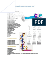 Formato Lista de Utiles de Inicial