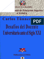 Desafíos Del Docente Universitario Ante El Siglo XXI