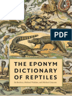 The Eponym Dictionary of Reptiles PDF