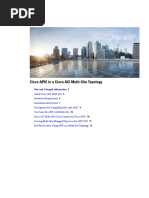 B Cisco APIC and Cisco ACI Multi-Site