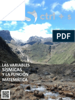 Cartilla Básica Las Variables Sísmicas y La Función Matemática