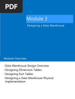 Designing A Data Warehouse