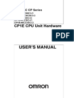CP1E Hardware UsersManual en 201601 W479-E1-09 tcm824-108755