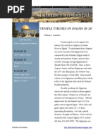Temple Themes in Isaiah 18-20