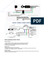 CARA PASANG TURBO TIMER SECARA MANUAL DAN OTOMATIS