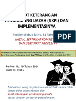 Surat Keterangan Pendamping Ijazah (Skpi) Dan