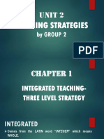 Unit 2: Teaching Strategies