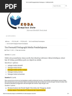 Download Tes Formatif Pedagogik Media Pembelajaran by Bahrun SN385521318 doc pdf