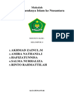 Makalah Sejarah Islam Masuk Nusantara