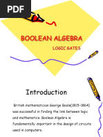 Boolean Algebra: Logic Gates