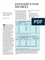 Masonry Construction Article PDF - What Contractors Need To Know About ACI 530 - ASCE 5