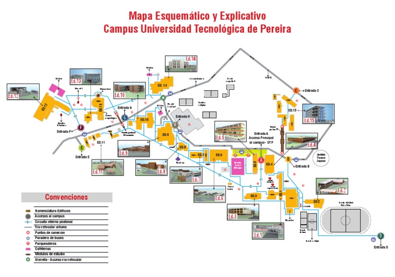 Mapa del Campus UTP y Nomenclatura | PDF | Deportes | Ocio