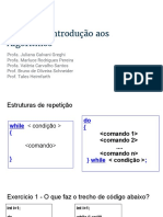 7-Exemplos-estruturas de Repetição