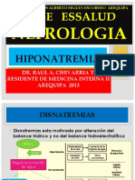 Hiponatremia e Hiper