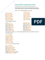 The Present Perfect Continuous Tense