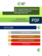 Deteksi Wabah Dan Pengembangan Kemampuan Surveilans Melalui Dukungan Teknologi Informasi