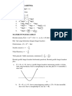 Rangkuman Matematika