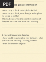 Making Disciples Introduction Part 1/2
