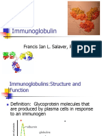 Immunoglobulin: Francis Ian L. Salaver, RMT