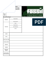 Borrow Pit Prospecting Initial Summary Checklist