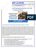 FM-TR-IH-03-K3LH46 - Training Petugas Penanganan Bahaya Gas H2S Sertifikasi BNSP